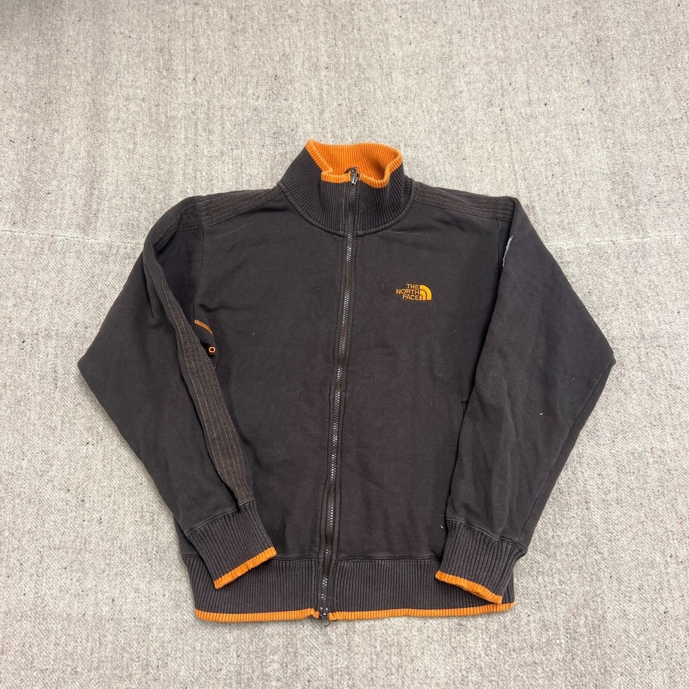Vintage The North Face Sweatshirt Mens Medium Brown 2000s Zip Up California